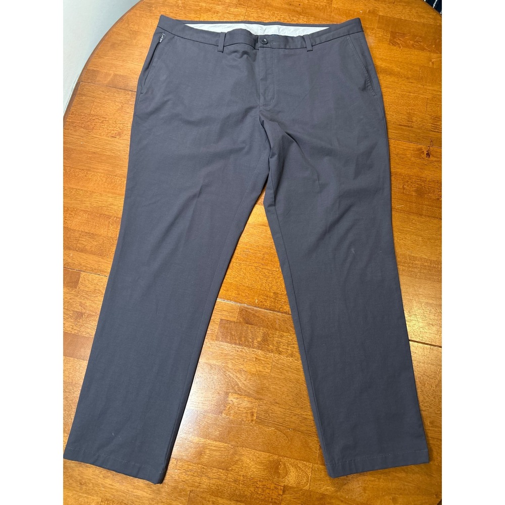 Vineyard Vines On-The-Go Pant Mens 40x30 Gray Performance Chino Pants